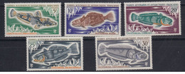 TAAF - 1971 - Nuovo/new MNH - Fish - Mi N. 60/64 - Unused Stamps