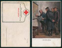 [ OT 07582 ] - PAINTING - RED CROSS - SO FTEHT DER KRIEG - Croix-Rouge