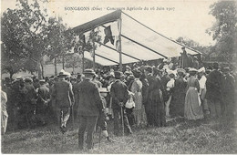 60   Songeons  -   Concours  Agricole  Du 16 Juin 1907 - Songeons
