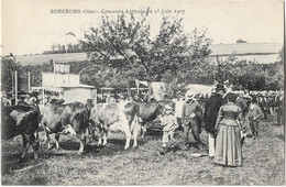 60   Songeons  -   Concours  Agricole  Du 16 Juin 1907 - Songeons