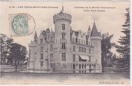 86 - LES TROIS MOUTIERS - CHATEAU DE LA MOTTE CHANDENIER - COTE SUD-OUEST - MOTHE  CHAMPDENIERS _DB N°465 - Les Trois Moutiers