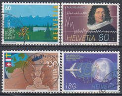SUIZA 1994 Nº 1445/1448 USADO - Used Stamps
