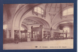 CPA [87] Haute-Vienne > Limoges Intérieur De La Gare écrite - Limoges