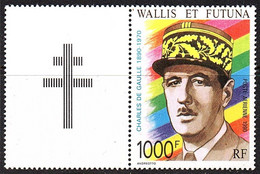 WALLIS-ET-FUTUNA AERIEN N°169 N** Avec Vignette - Unused Stamps