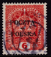 POLAND 1919 Krakow Fi 32 I Used Signed S. Petriuk I-46 - Usati