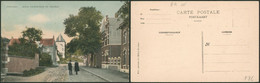 Carte Postale - Ottignies : Route Provinciale Et Chateau (colorisée) - Ottignies-Louvain-la-Neuve