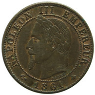 F10301.2 - FRANCE - 1 Centime Napoléon III - 1861 A - 1 Centime