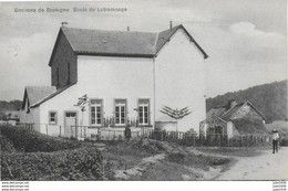 LUTREMANGE ---> DISON . L' ECOLE .  1909 Vers DISON ( Melle J. GOSSET ) .  Voir Verso . - Bastogne