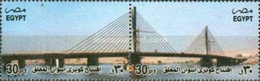 Egypt - 2002 Inauguration Of Aswan Suspension Bridge (mint Set) - Ungebraucht