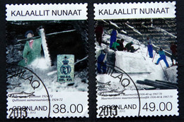 Greenland 2013  Mining IV  Minr.630-31   (lot H 336 ) - Used Stamps