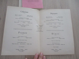 Menu Paquebot  Motonave Esperia 29/04/1968 - Menükarten