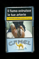 Tabacco Pacchetto Di Sigarette Italia - Camel  Da 20 Pezzi N.3 - Vuoto - Estuches Para Cigarrillos (vacios)