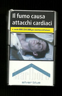 Tabacco Pacchetto Di Sigarette Italia - Malboro 5 Silver Da 20 Pezzi - Vuoto - Empty Cigarettes Boxes
