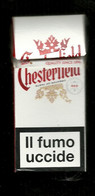 Tabacco Pacchetto Di Sigarette Italia - Chesterfield Red 2 Da 10 Pezzi - Vuoto - Etuis à Cigarettes Vides