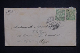 LUXEMBOURG - Enveloppe De Luxembourg Pour L'Algérie En 1911 - L 129652 - 1907-24 Coat Of Arms