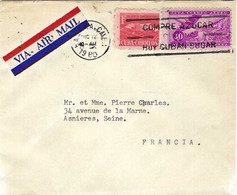 CUBA Lettre Avec Affranchissement Sympathique 1960 - Storia Postale