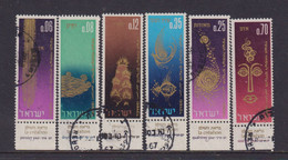 ISRAEL - 1965 Jewish New Year Set Used As Scan - Oblitérés (avec Tabs)