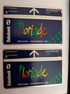 NETHERLANDS  L&G CARDS    RABO BANK 2X    / R 020/01/02  HFL 1,00 PRIVATE /  /  MINT   ** 10766** - Public