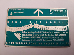 NETHERLANDS  L&G CARDS   FNV VOEDINGSBOND     / R 025  HFL 1,00 PRIVATE /  /  MINT   ** 10767** - Públicas