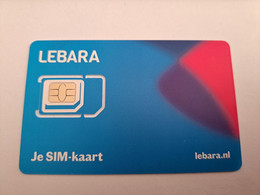 NETHERLANDS  GSM /SIM CARD LEBARA BLUE  /  MINT   ** 10770** - Públicas