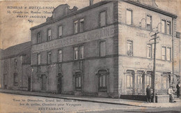 57-ROMBAS-HÔTEL-UNION 32 GRANDE RUE - Autres & Non Classés