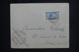 MAURITANIE - Enveloppe D'un Soldat De Chinguette  Pour Un Soldat à Rouen En 1932- L 129674 - Covers & Documents