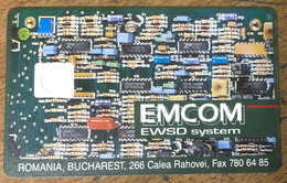 ROUMANIE ROM TELECOM 1993 TELECARTE SANS PUCE DUMMY PHONECARD TARJETA SCHEDA TELEFONKARTE CALLING CARD - Rumänien