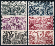 GUADELOUPE Timbres Poste Aérienne N°7** à 12** Neufs Sans Charnières TB Cote 18.00 € - Poste Aérienne