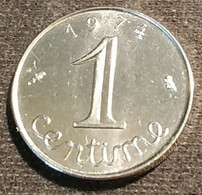 FRANCE - 1 CENTIME 1974 - Epi - Gad 91 - KM 928 - 1 Centime