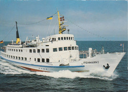 D-23769 Insel Fehmarn - Burgstaaten - Fähre - Seetouristik - MS "Fehmarn I" - Fehmarn