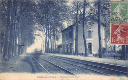 81-LISLE-SUR-TARN- INTERIEUR DE LA GARE - Lisle Sur Tarn