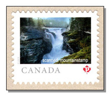 Canada 2019 From Far And Wide Athabasca Falls Alberta Jasper Nationalpark (self-adhesive/die-cut) MNH ** - Neufs