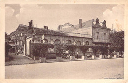 79 Deux Sèvres Carte Facturette De L'Hôtel Du Cheval Blanc & 3 Piliers Marchand-Pétrault De St Maixent - Saint Maixent L'Ecole