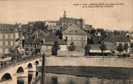 I2208 - MONTLUÇON - D03 - Les Quais Du Cher Et La Vieille Ville - Montlucon