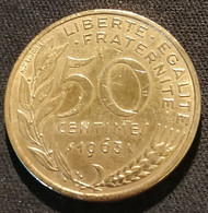 FRANCE - 50 CENTIMES 1963 - 4 Plis - Marianne - Lagriffoul - Gad 427 - KM 939.2 - 50 Centimes