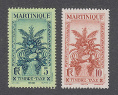 Colonies Françaises - Timbres Neufs** - Martinique - Taxe N°12 Et 13 - Postage Due