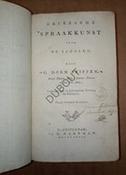 Muziek / Hasselt: Familie Pierloz: Ex Libris - Griekse Spraakkunst 1818 (S208) - Antiquariat