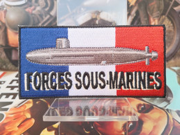 Forces Sous Marines - Marine Nationale - Ecussons Tissu