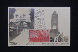 BRÉSIL - Carte Maximum En 1933 -  Vassouras - L 129691 - Maximum Cards