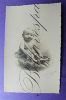 Carte Photo  Photographer Hand Gesigneerde Foto Baby-bébé Babie. Studio  Kunst Portret - Fotografía