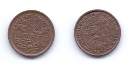 Netherlands 1/2 Cent 1937 - 0.5 Centavos