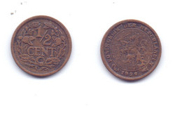 Netherlands 1/2 Cent 1928 - 0.5 Centavos