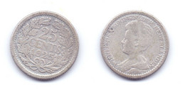 Netherlands 25 Cents 1925 - 25 Centavos