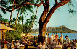Hawaii Waikiki Beach Diamond Head Terrace Of The Halekulani Hotel - Honolulu