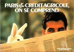 (1 J 37) France - Paris - Crédit Agricole (bank & Rabbit) - Banques