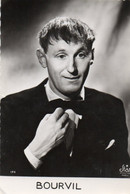 Carte Photo Bourvil - Beroemde Personen