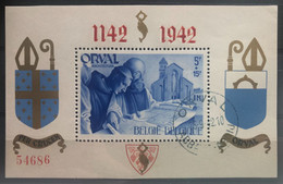 België, 1942, BL18, Gestempeld ORVAL - Blocks & Sheetlets 1924-1960