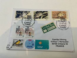 (1 J 40) Letter Posted From Australia To France (posted During COVID-19 Crisis) With Thretened Species 1992 Issue ! - Lettres & Documents