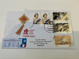 (1 J 40) Letter Posted From Australia To France (posted During COVID-19 Crisis) With Thretened Species 1992 Issue ! - Lettres & Documents