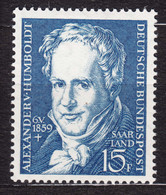 Saar Sarre 1959 Mi#448 Mint Never Hinged - Unused Stamps